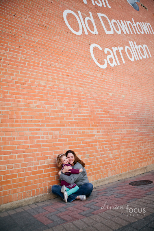 family photography downtown carrollton