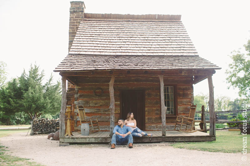 farmer's branch historical park engagement photography