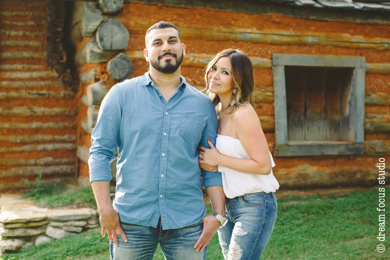 farmer's branch historical park engagement photography