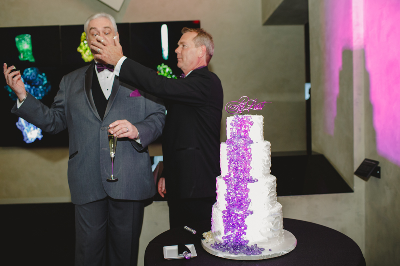 same sex gay wedding perot museum dallas texas wedding photographer