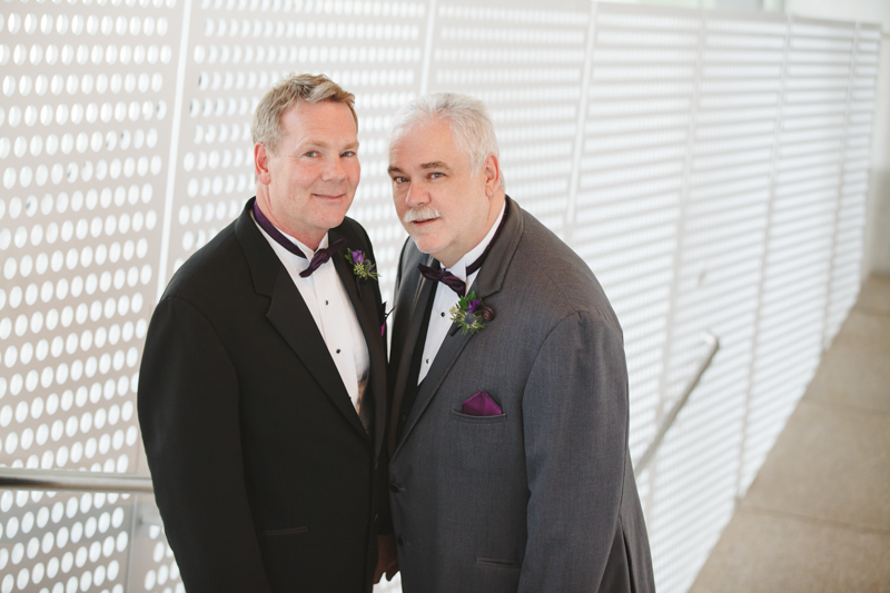 same sex gay wedding perot museum dallas texas wedding photographer
